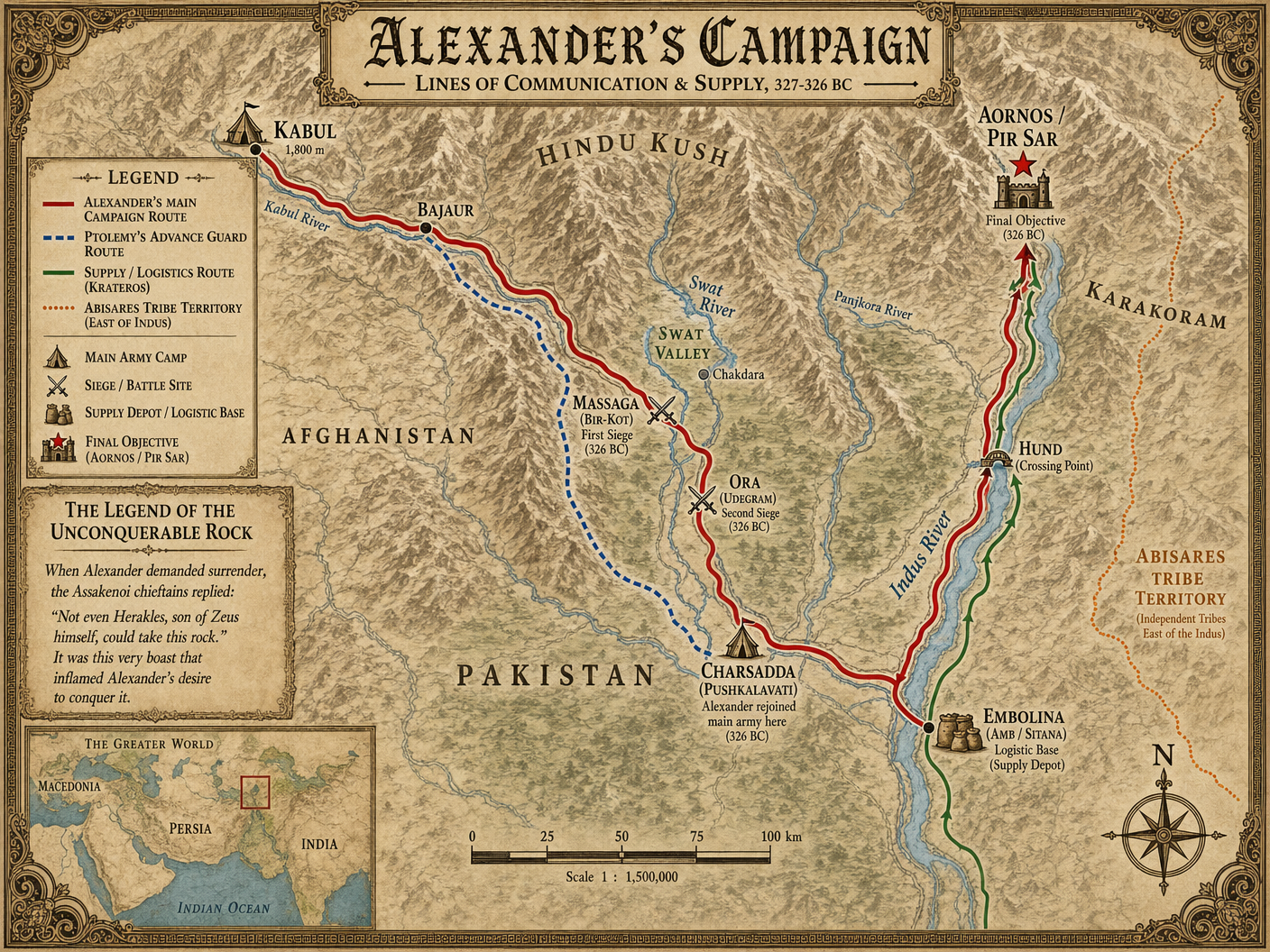 Strategic map